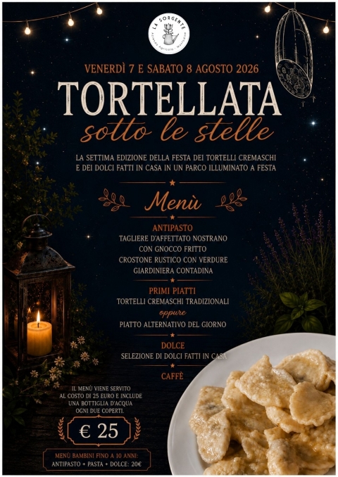 Tortellata Sotto le Stelle - Agriturismo "La Sorgente" (CR)